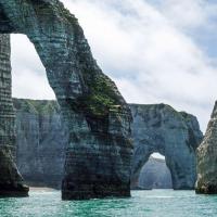 Les arches vues côté mer